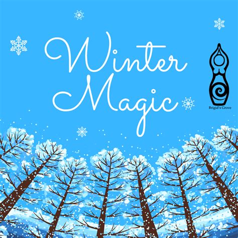 New Class Winter Magic Free Option Available Brigids Grove