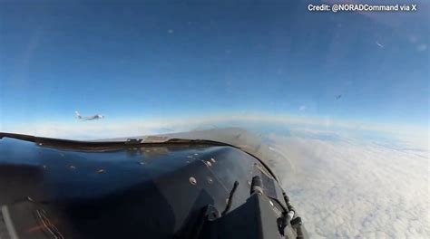 Russian Fighter Jet Intercepted Over Alaska Adiz By Norad Forces After ‘unsafe Unprofessional