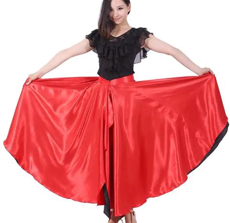 Vestido De Baile Espa Ol Para Mujer Falda Gitana Flamenco Escenario