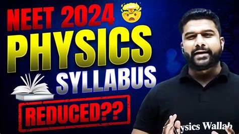 Neet Syllabus Reduced Complete Physics Nmc Update Detailed