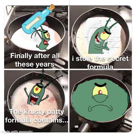 Literally Every Spongebob Episode With Plankton Rmemes