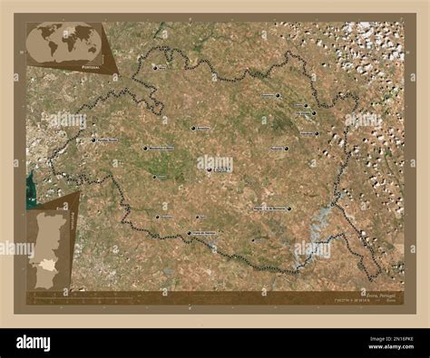 Vora Distrito De Portugal Mapa Satelital De Baja Resoluci N