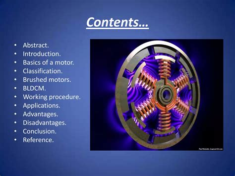 Brushless Dc Motors Ppt