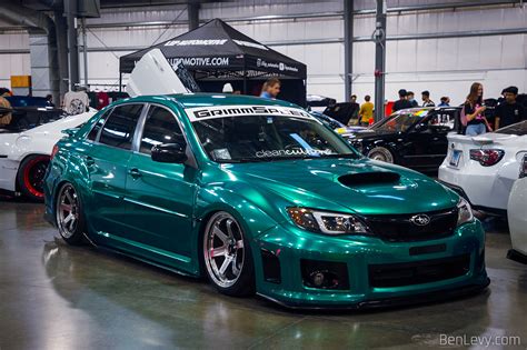 Subaru WRX In Custom Green Color BenLevy