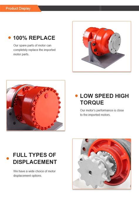 Customized Mse Helm Tower Wide Application Hydraulic Motor Wheel