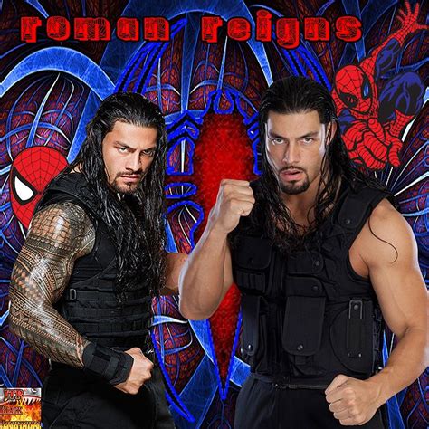 Hope All Enjoy This Awesome Pic I Created Black Lightning Roman Reigns