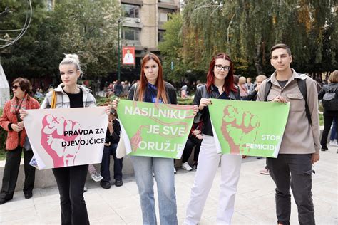 Naš bol je vaš sram Širom BiH održani protesti zbog nasilja nad ženama