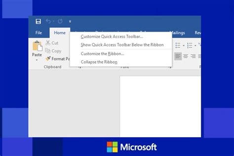 How To Customize The Quick Access Toolbar In Microsoft Word