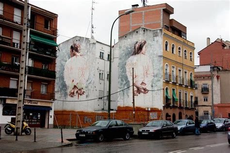 Borondo New Mural Tetuan Madrid Streetartnews Streetartnews