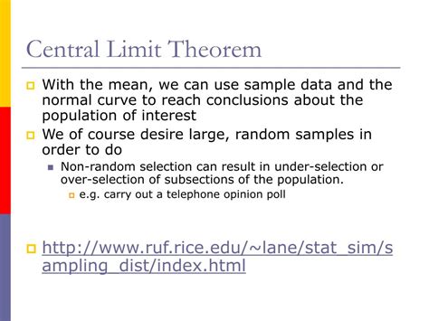 Ppt The Sampling Distribution Powerpoint Presentation Free Download