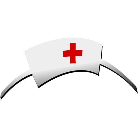 Nursing Cap Vector Drawing Free Svg