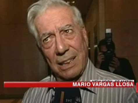 Portrait de Mario Vargas Llosa Prix Nobel de littérature 2010 INA