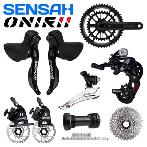 SENSAH EMPIRE 2x11Speed Road Bike Groupset With Hydraulic Disc Brakes