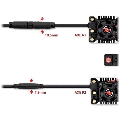 Hobbywing Xerun Axe L R Kv Foc Combo For Rock Crawler Start