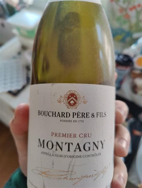 Bouchard P Re Et Fils Montagny Er Cru Blanc France Burgundy