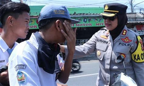 Melalui Giat Operasi Keselamatan Lodaya Kapolres Subang Tertibkan