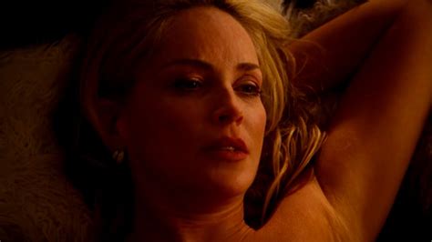 Naked Sharon Stone in Fading Gigoló