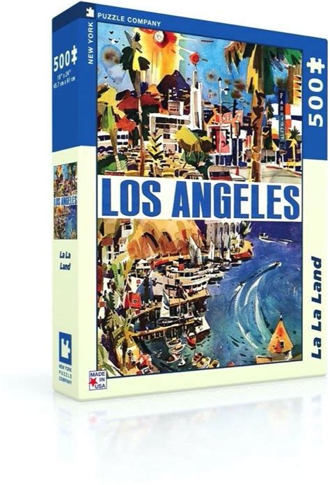 New York Puzzle Company LA LA Land 500 Pieces Bol