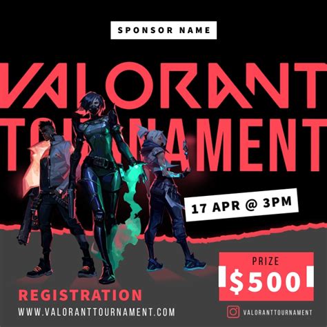 Copy Of Valorant Tournament Postermywall