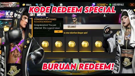 REDEEM SEKARANG KODE REDEEM FF RESMI HARI INI APRIL 2021 KODE REDEEM