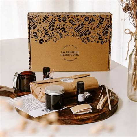 Coffret De Bougies Faire Soi M Me Les Raffineurs Kit Fabrication