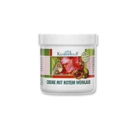 Crema Pentru Picioare Cu Castane Si Vita De Vie Rosie Ml Krauterhof