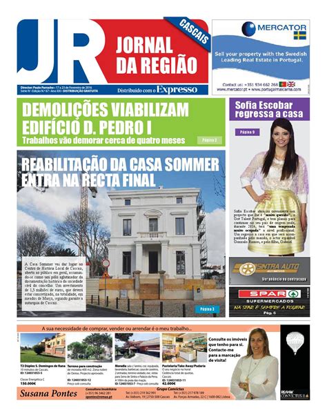 Edição De Cascais 67 Do Jornal Da Região By Jornal Da Região Issuu