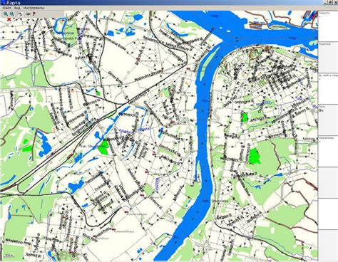 GPS карта г. Нижний Новгород. скачать бесплатно