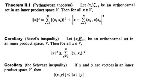 Solved Theorem II 1 Pythagorean Theorem Let Xn N 1N Be An Chegg