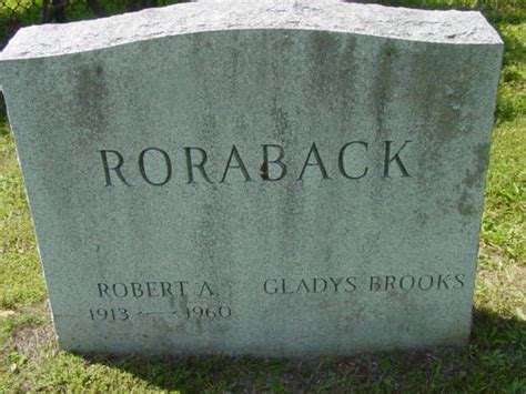 Gladys Brooks Roraback M Morial Find A Grave