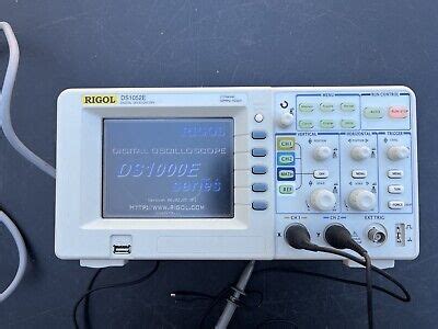 Rigol Ds E Digital Oscilloscope With Leads Ebay