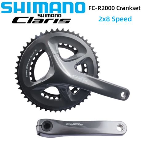 Shimano Claris R Crankset X Speed Fc R Piece Bicycle