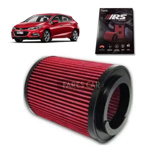 Filtro Ar Esportivo Rs Gm Cruze Ltz Turbo Parcelamento