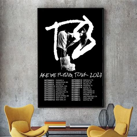 Tate McRae Are We Flying Tour 2023 Wall Art | Tate McRae Shop