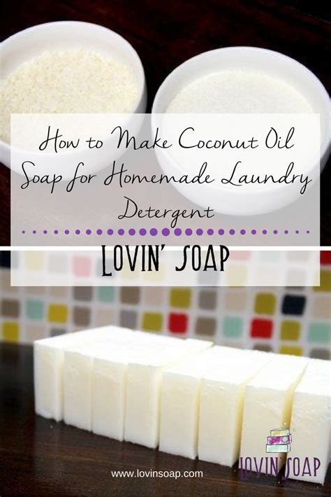 Coconut Oil Soap Recipe