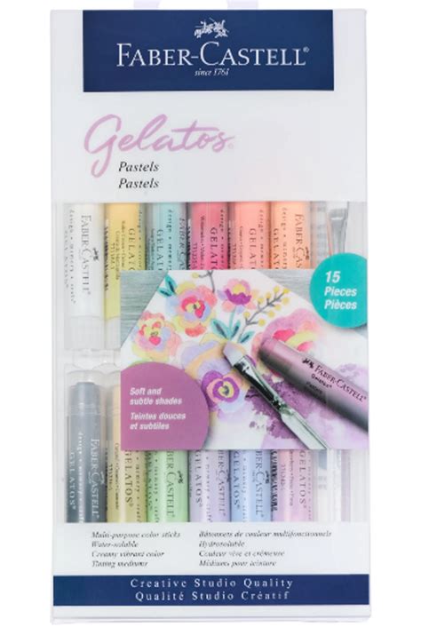 Faber Castell Gelatos Pastels Creative Worship Stamps By Sweet N