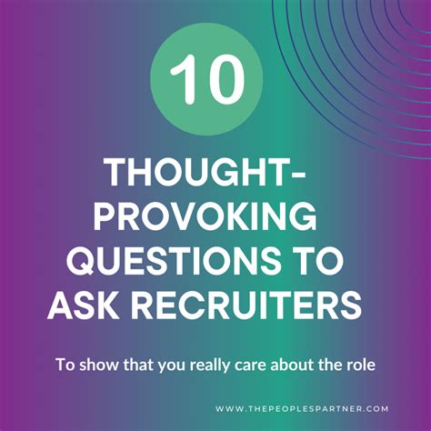 10 Thought Provoking Questions To Ask At An Interview The Peoples Partner