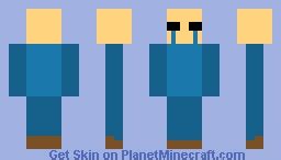 FNAF Sprite Crying Child Minecraft Skin