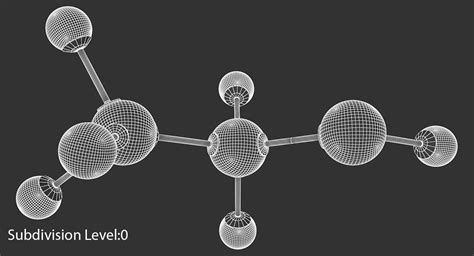 Ethanol molecule 3D model - TurboSquid 1424763