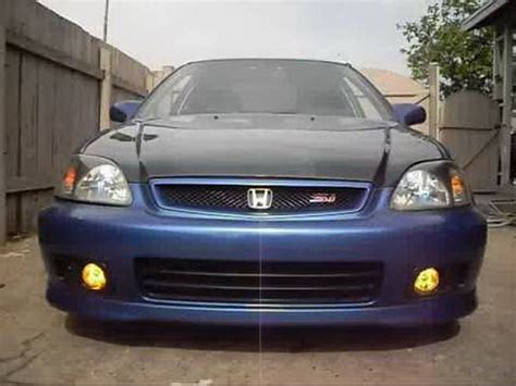 1999 2000 Honda CIVIC JDM Yellow Housing Fog Light Kit