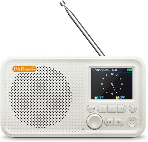 Radio portable DAB avec Bluetooth radio numérique wawofun DAB FM