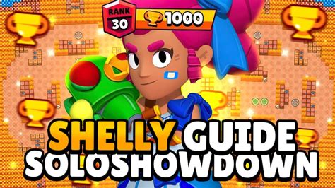 👩‍⚖️shelly Guide👩‍⚖️rank 35 In Solo Showdownbrawl Stars Youtube