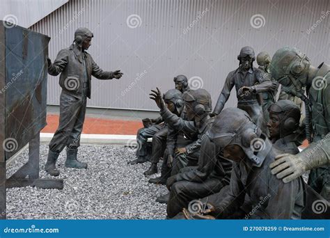 Lest We Forget The Mission Monument At National World War 2 Museum New Orleans Editorial