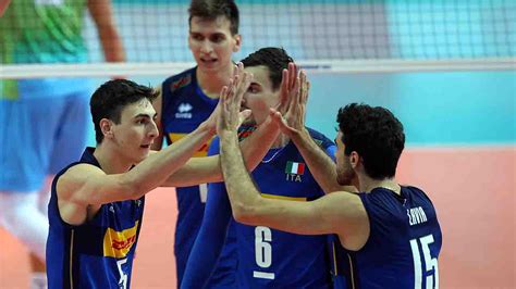 Pallavolo Mondiali Maschili lItalia è in finale capovolta la Slovenia