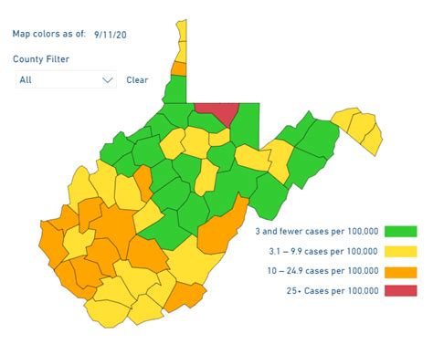 Map Of Wv Counties - Map Of South America