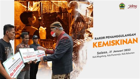 LIVE KOORDINASI PERCEPATAN PENANGGULANGAN KEMISKINAN DI KAB MAGELANG