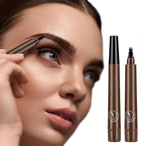 Amazon Pcs Magic Eyebrow Pencil Dark Brown D Waterproof