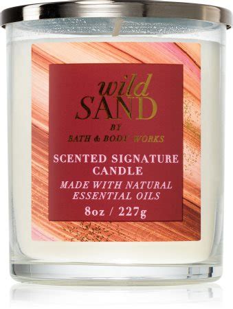 Bath Body Works Wild Sand Scented Candle Notino Co Uk