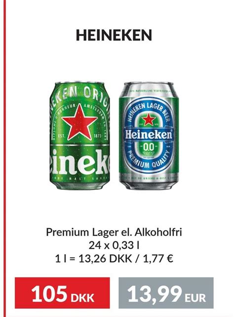 Heineken Tilbud Hos Nielsen S Discount