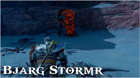 Alfheim Slumbering Troll Bjarg Stormr God Of War Ragnarok Youtube